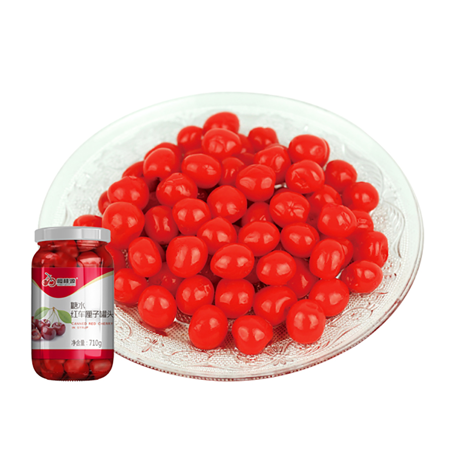 糖水紅車厘子罐頭（無枝）